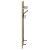 vidaXL Wall-Mounted Coat Rack with Shelf Sonoma oak 90 x 40 x 10 cm