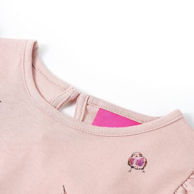 Kids' T-shirt with Long Sleeves Pink 92