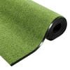 vidaXL Doormat Other Green and Black 120 x 350 cm Polyamide and PVC
