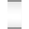 vidaXL Corner Bathroom Mirror Cabinet Black 30x24x60 cm