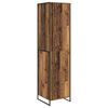 vidaXL Warderobe Old Wood 50 x 50 x 200 cm Engineered Wood