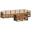 vidaXL Sofa Sets Solid Acacia Wood