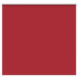 vidaXL Roller Blind Blackout Red 145x150 cm Fabric Width 141.6 cm Polyester