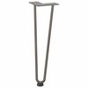 vidaXL Hairpin Legs for Coffee Table 4 pcs Natural Steel 42 cm Solid Steel