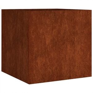 vidaXL Planter 40x41x40 cm Corten Steel