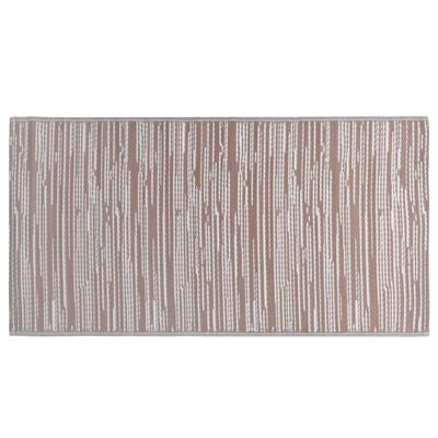vidaXL Outdoor Carpet Brown 160x230 cm PP