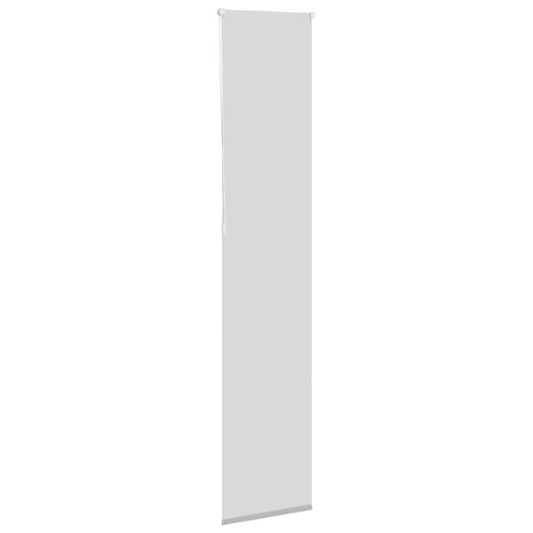 vidaXL Roller Blind Blackout Light Grey 50x230 cm Fabric Width 45.7 cm Polyester