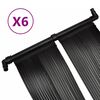 vidaXL Solar Pool Heater Panel 6 pcs 80x620 cm