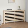vidaXL Radiator Cover 153x19x84 cm Solid Wood Pine