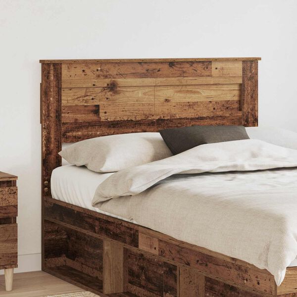 vidaXL Headboard Old Wood 100 cm Engineered wood