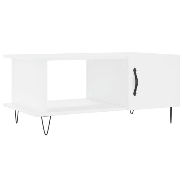 vidaXL Coffee Table White 90x50x40 cm Engineered Wood