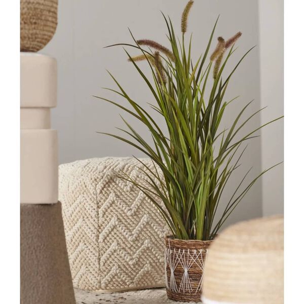 Emerald Artificial Cattails Grass 85 cm in Pot