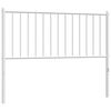 vidaXL Metal Headboard White 107 cm