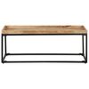 vidaXL Coffee Table 110x60x42 cm Rough Mango Wood
