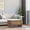 vidaXL Coffee Table Artisan Oak 102 x 50.5 x 46.5 cm Engineered Wood