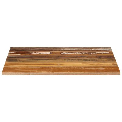vidaXL Square Table Top 70x70 cm 15-16 mm Solid Reclaimed Wood