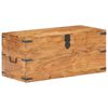 vidaXL Chest 90x40x40 cm Solid Acacia Wood