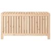 vidaXL Garden Storage Box 121x55x64 cm Solid Wood Pine