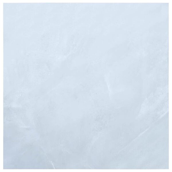 vidaXL Flooring Planks 55 pcs White 5.11 m&sup2; PVC