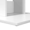 vidaXL Side Table White 45 x 40 x 62.5 cm Engineered Wood
