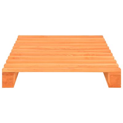 vidaXL Pallet Bed Frame Brown Solid Pine Wood 90x200 cm