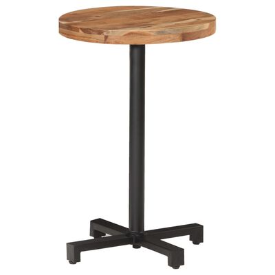vidaXL Bistro Table Round Ø50x75 cm Solid Acacia Wood