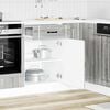 vidaXL Kitchen Base Cabinet Lucca Grey Sonoma Engineered Wood