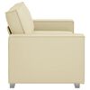 vidaXL Sofa Cream 180 x 78 x 84 cm Fabric