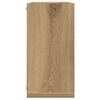 vidaXL Wall Cube Shelves 2 pcs Artisan Oak 30x15x30 cm Engineered Wood