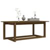 vidaXL Coffee Table Honey Brown 110x55x45 cm Solid Wood Pine