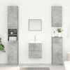 vidaXL Sink cabinet Concrete Grey 38.5 x 41 x 48 cm Engineered Wood