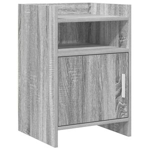 vidaXL Bedside Tables Grey Sonoma 40 x 36 x 60 cm Engineered Wood