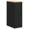 vidaXL Garage Cabinets 2 pcs Black Engineered Wood