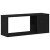 vidaXL TV Cabinet Set Black Oak 80 x 24 x 32 cm Engineered Wood