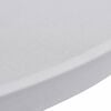 Standing Table Cover Ø 60cm White Stretch 2 pcs