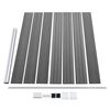 vidaXL Fence Panel Set WPC 699x146 cm Grey