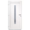 vidaXL Front Door White 98x208 cm PVC