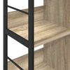 vidaXL Bookshelf Sonoma Oak 102 x 32 x 104.5 cm Engineered Wood