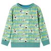 Kids' Sweatshirt Light Green Melange 140
