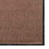 vidaXL Doormat Brown and Black 120 x 250 cm Polypropylene and vinyl
