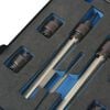 vidaXL Nine Piece Spot Weld Cutter Set HSS