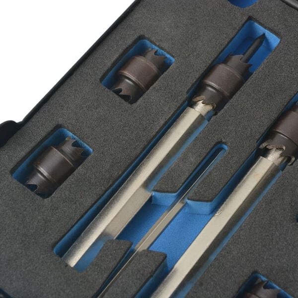 vidaXL Nine Piece Spot Weld Cutter Set HSS