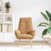 vidaXL Armchair Beige 61 x 78 x 98 cm Sherpa Fabric