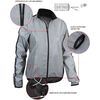 Avento Reflective Running Jacket Women 40 74RB-ZIL-40