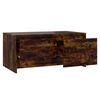 vidaXL Coffee Table Smoked Oak 90x50x41.5 cm Engineered Wood