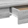 vidaXL Desk Grey Sonoma 100x45x75 cm Engineered Wood