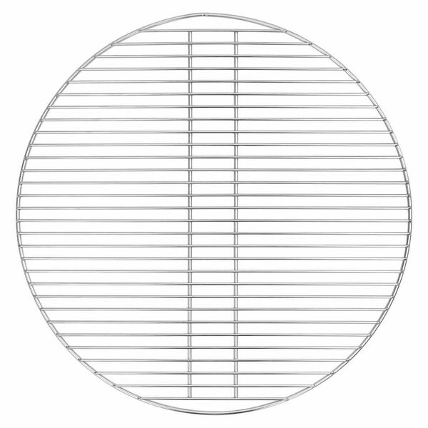 vidaXL BBQ Grill Grate Silver 57 x 57 cm Stainless Steel