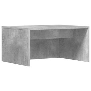 vidaXL Wall-Mounted Desk Concrete Grey Engineered Wood 60 x 45 x 30 cm