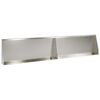 vidaXL Retaining Wall 2 pcs 100 x 12 x 40 cm Stainless Steel Silver