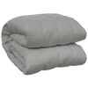 vidaXL Weighted Blanket Grey 152x203 cm 11 kg Fabric